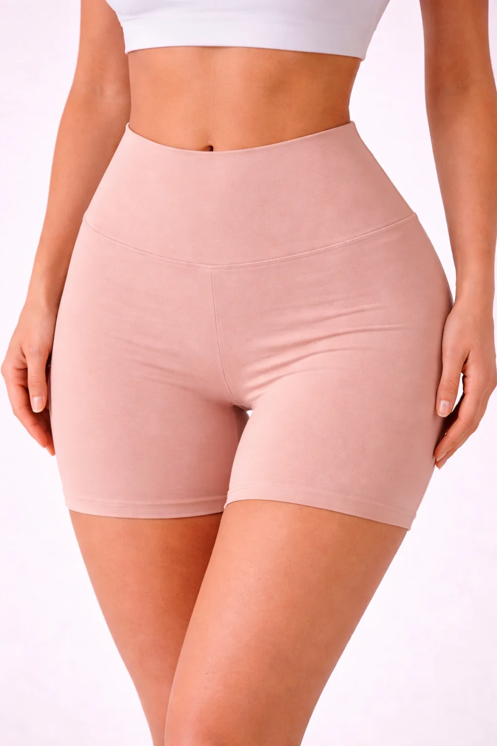 Velvetky SHORTS - tělová, velikosti od S do XL